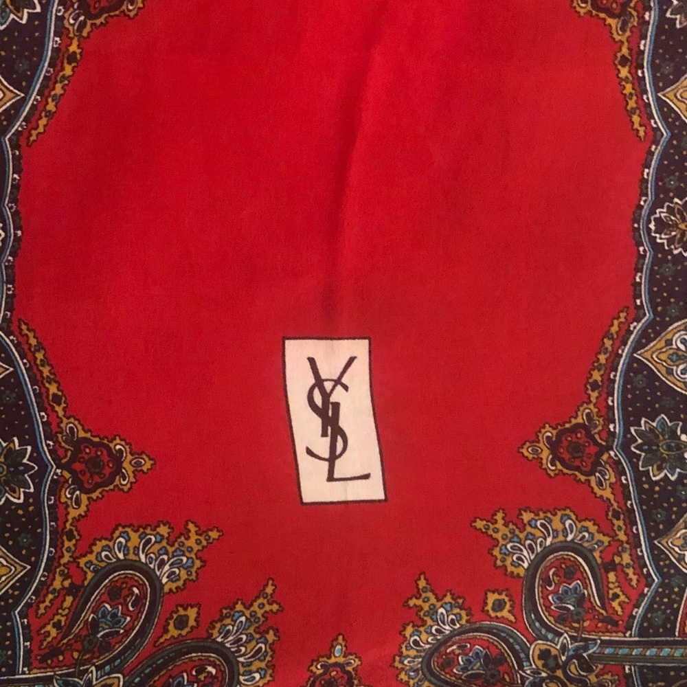 YSL authentic scarf